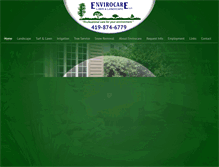 Tablet Screenshot of envirocarelawnandlandscape.com